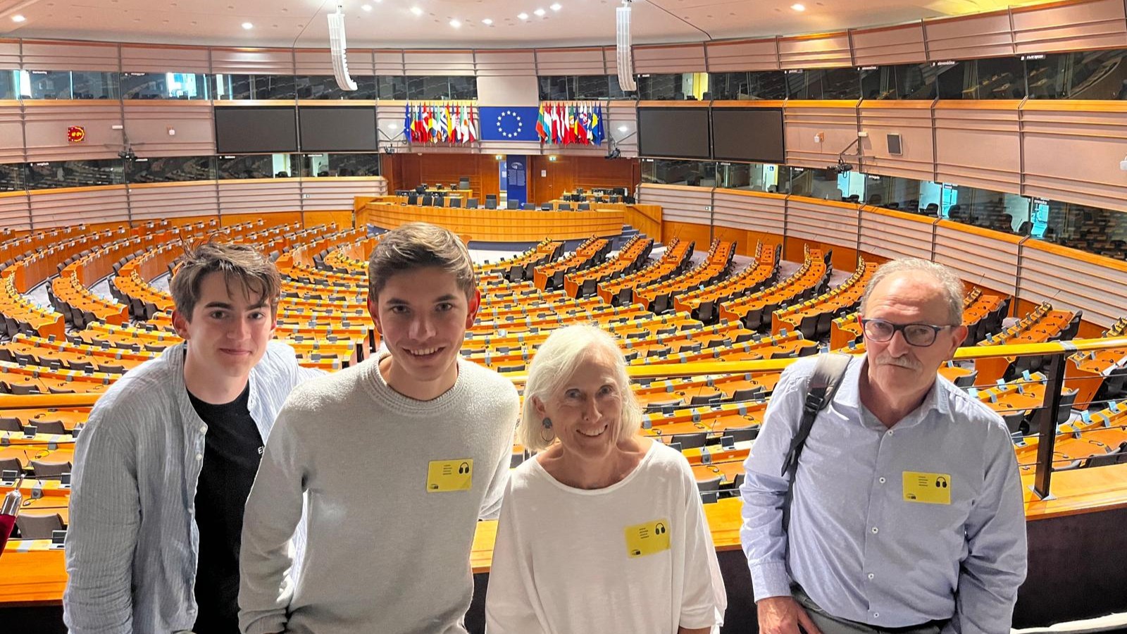 Guardonats dels Premis Europa Jafudà Cresques al Parlament Europeu
